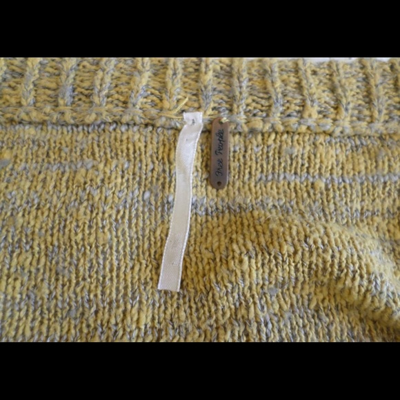 Free People wide neck off-shoulder slouchy sweater - Picture 2 of 4